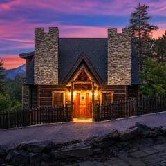 Castle Cabin • Mountain Views • Dungeon Game Room
