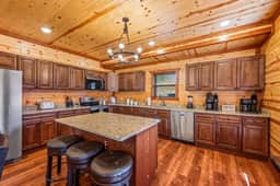 Smoky Mtn 6BR Cabin | Indoor Pool | Sleeps 20 - Image 5