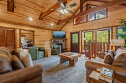 A Happy Place | 8BR Cabin | Indoor Pool | GameRoom - Image 2