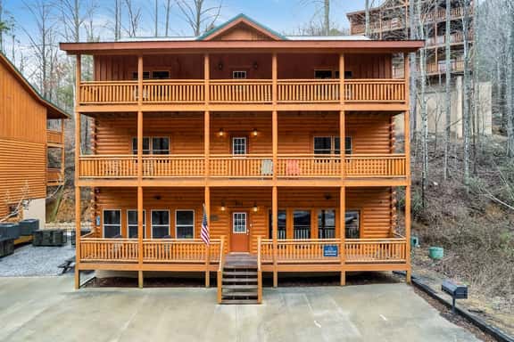 6BR Cabin, All Ensuite | Indoor Pool + Theater - Image 1