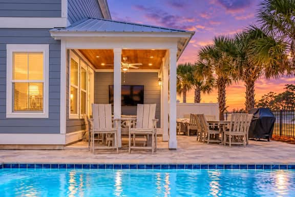 Private Heated Pool • Sleeps 15 • Beach Access - Image 2